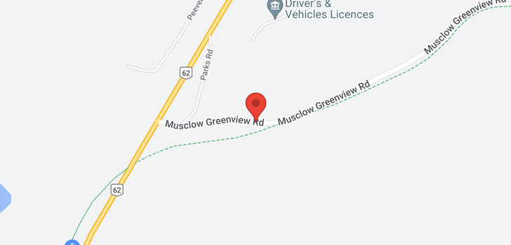 map of 87 MUSCLOW GREENVIEW ROAD